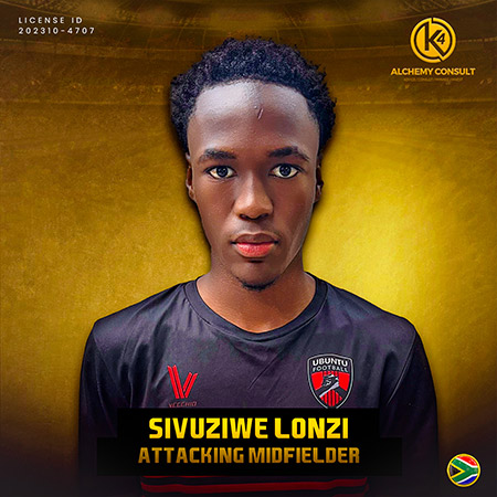Sivuziwe Lonzi- Attacking Midfielder, Sivuziwe Lonzi, Attacking Midfielder, K4 Alchemy Consult
